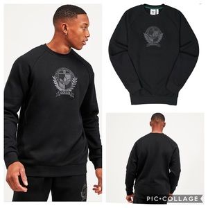 Adidas Crest Crew Sweatshirt-Sz L